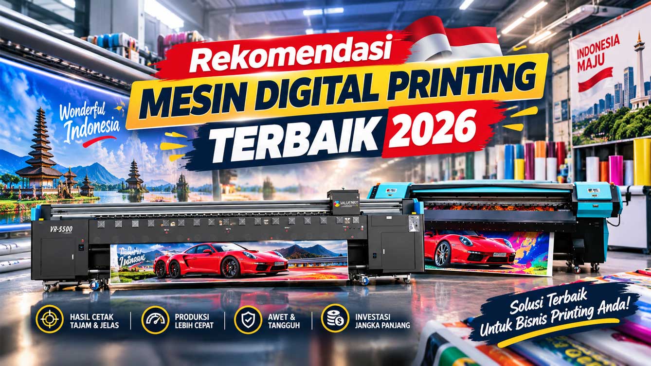 Rekomendasi Mesin Digital Printing Terbaik 2026