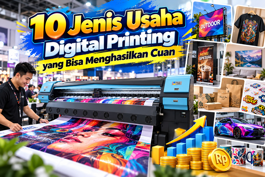 10 Jenis Usaha Digital Printing yang Bisa Menghasilkan Cuan