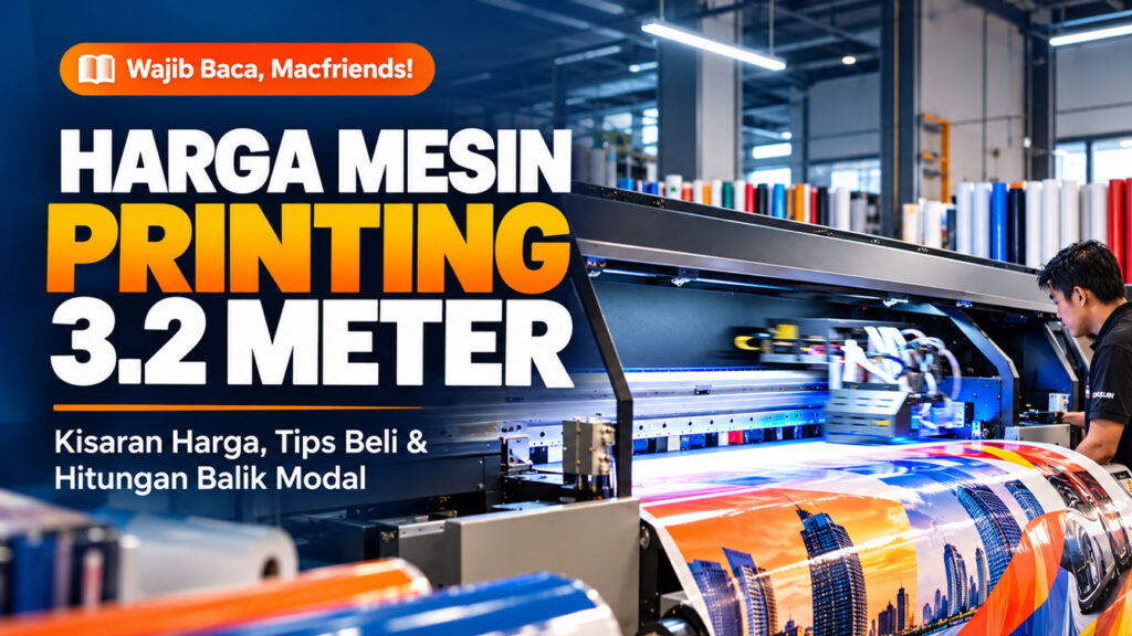 Harga Mesin Printing 3.2 Meter: Segini Nih Modal yang Perlu Disiapkan!